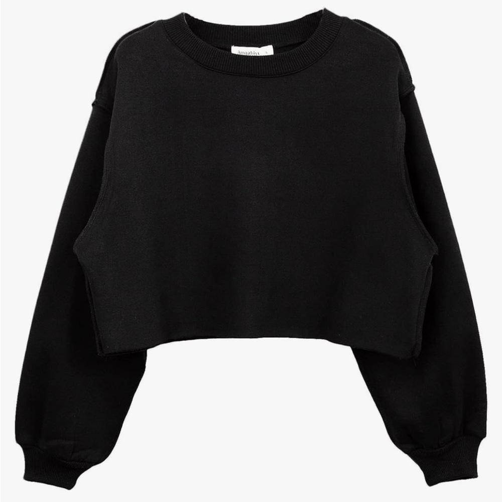 Cropped sweatshirt